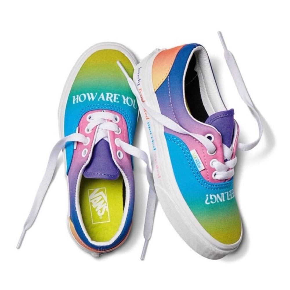 Vans Kids Multicolor Gradient Sneakers
